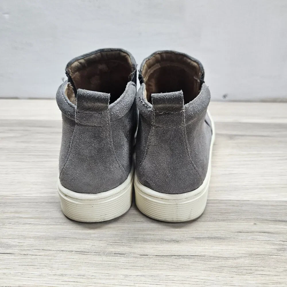 Sofft Britton Womens Gray Boots Size 7 Leather Casual
